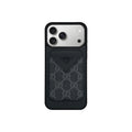 Retro Pattern Card Pocket iPhone Case