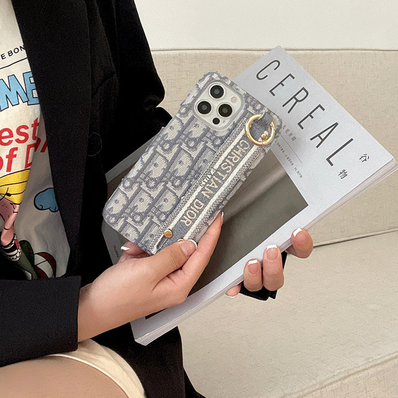 Gray Classic Luxury CD iPhone Case