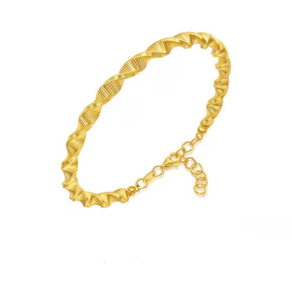 Simple Twisted Bracelet