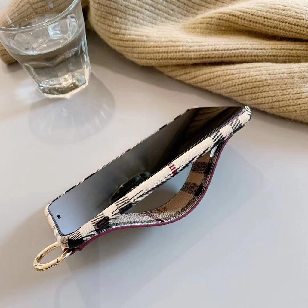 BB Designer Hand Strap iPhone Case