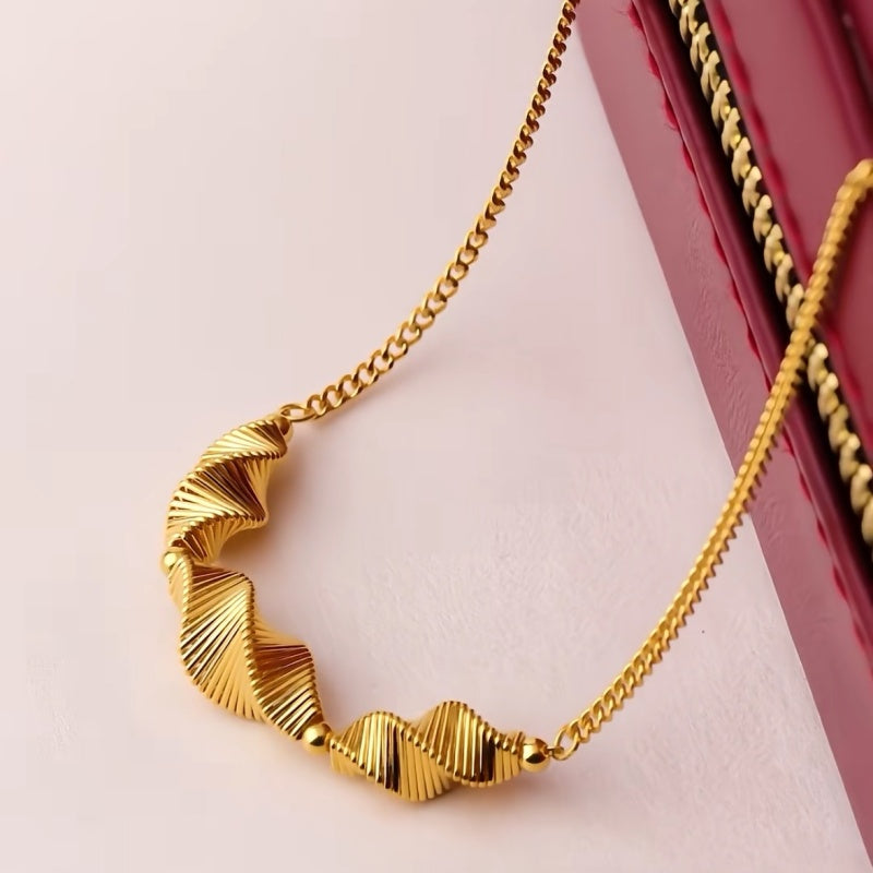 Simple Twisted Chain Necklace
