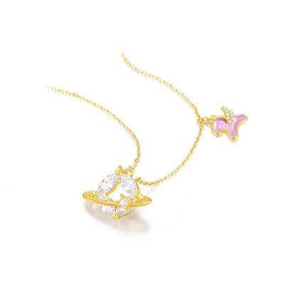 Dreamy Star Pony Necklace
