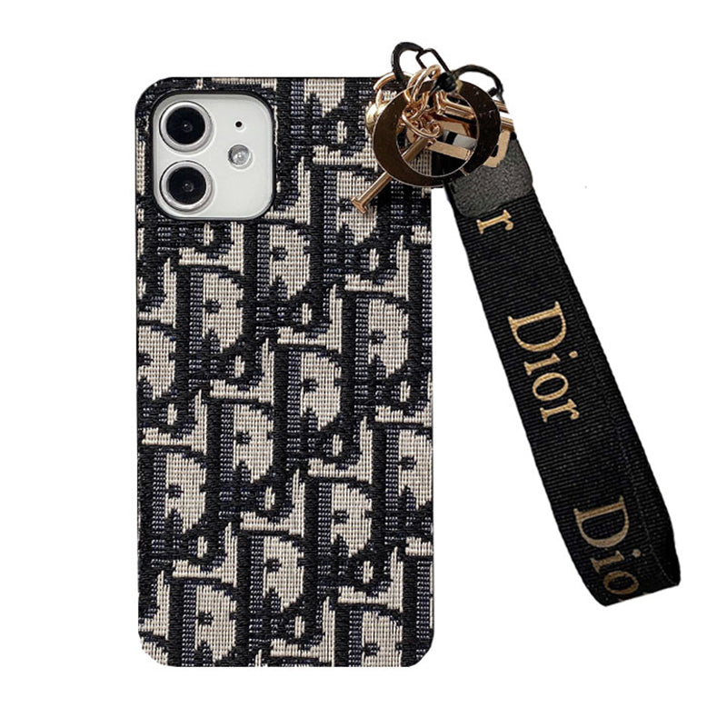 Retro Pattern With Strap iPhone Case
