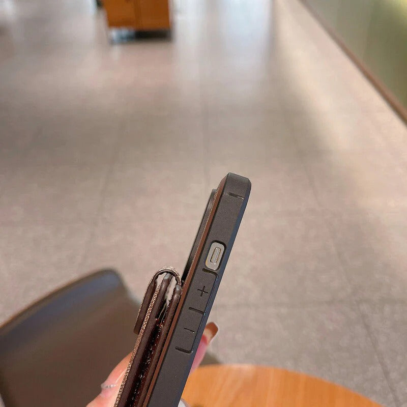 Classic Luxury iPhone Case With Wallet