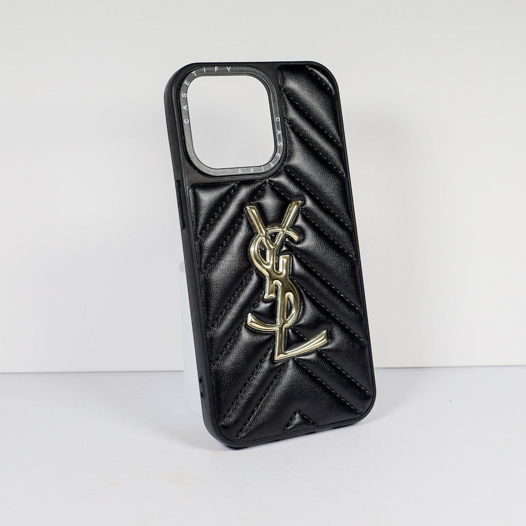 Luxury Quilted Leather iPhone Case