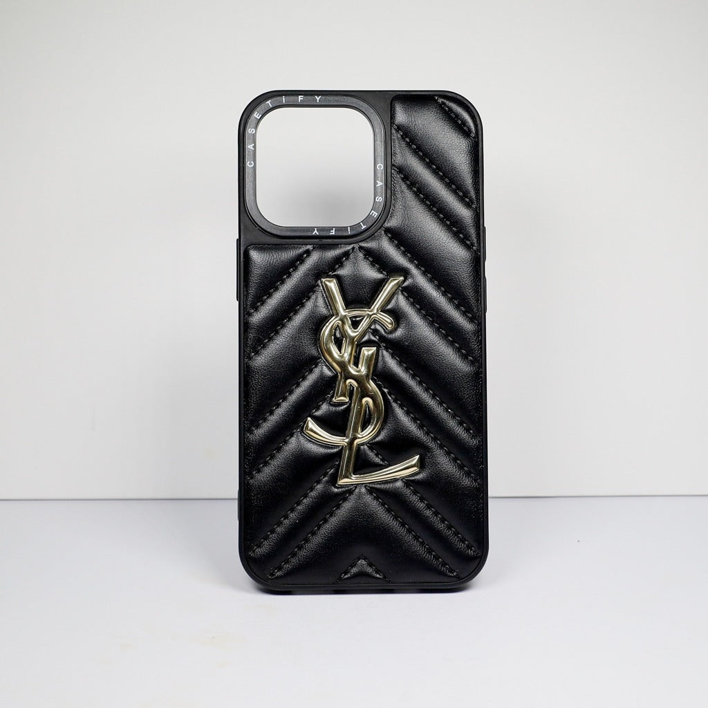 Luxury Quilted Leather iPhone Case