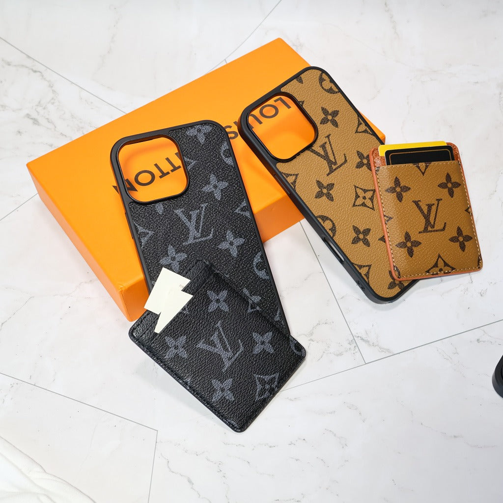 Magsafe iPhone Case Card Holder for 14-16 Pro Max Plus