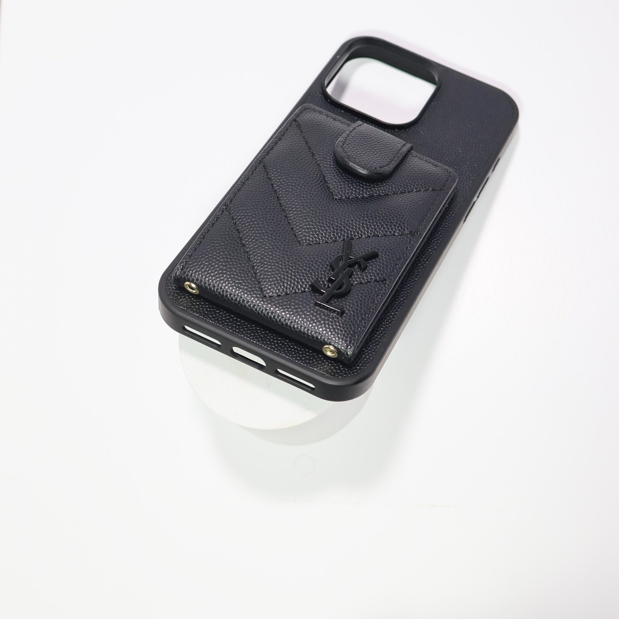 Leather Card Holder iPhone Case