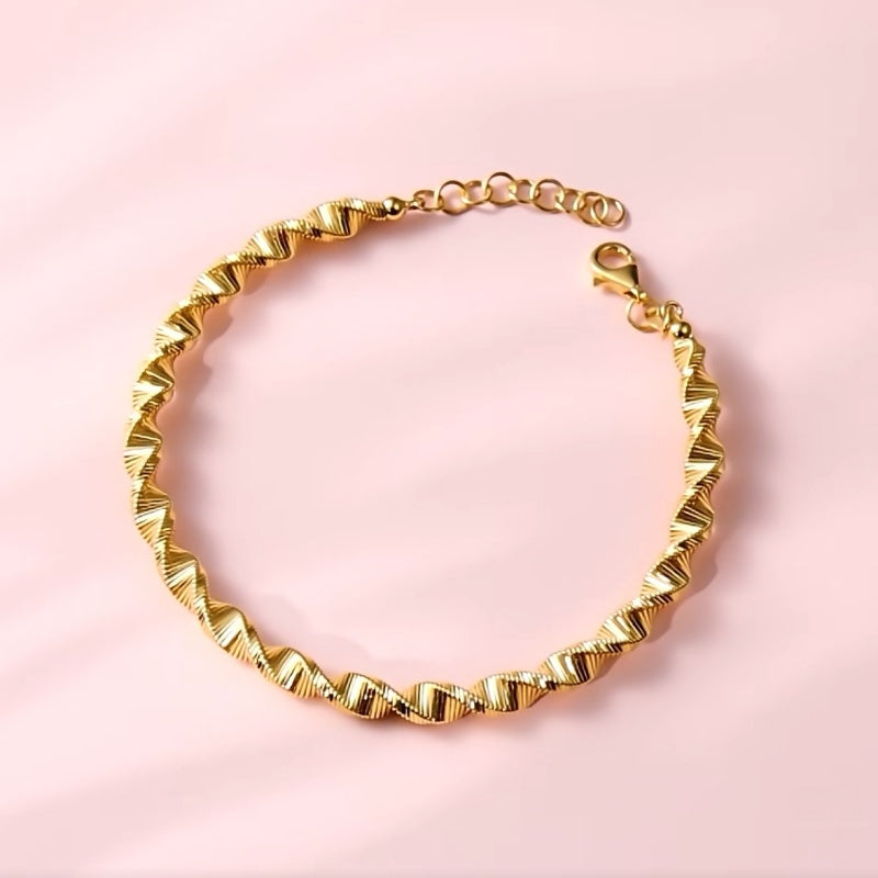 Simple Twisted Bracelet