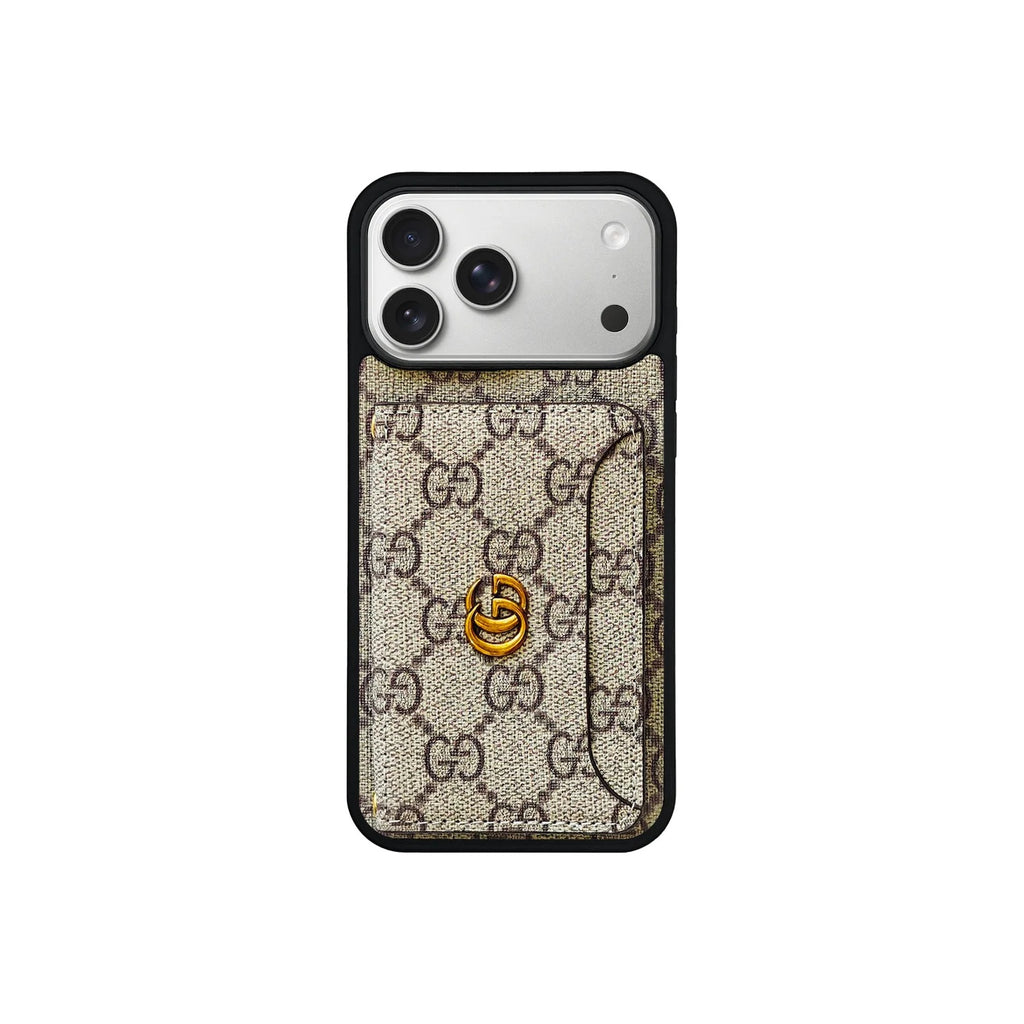 GG Cardholder Fully Covered iPhone Case