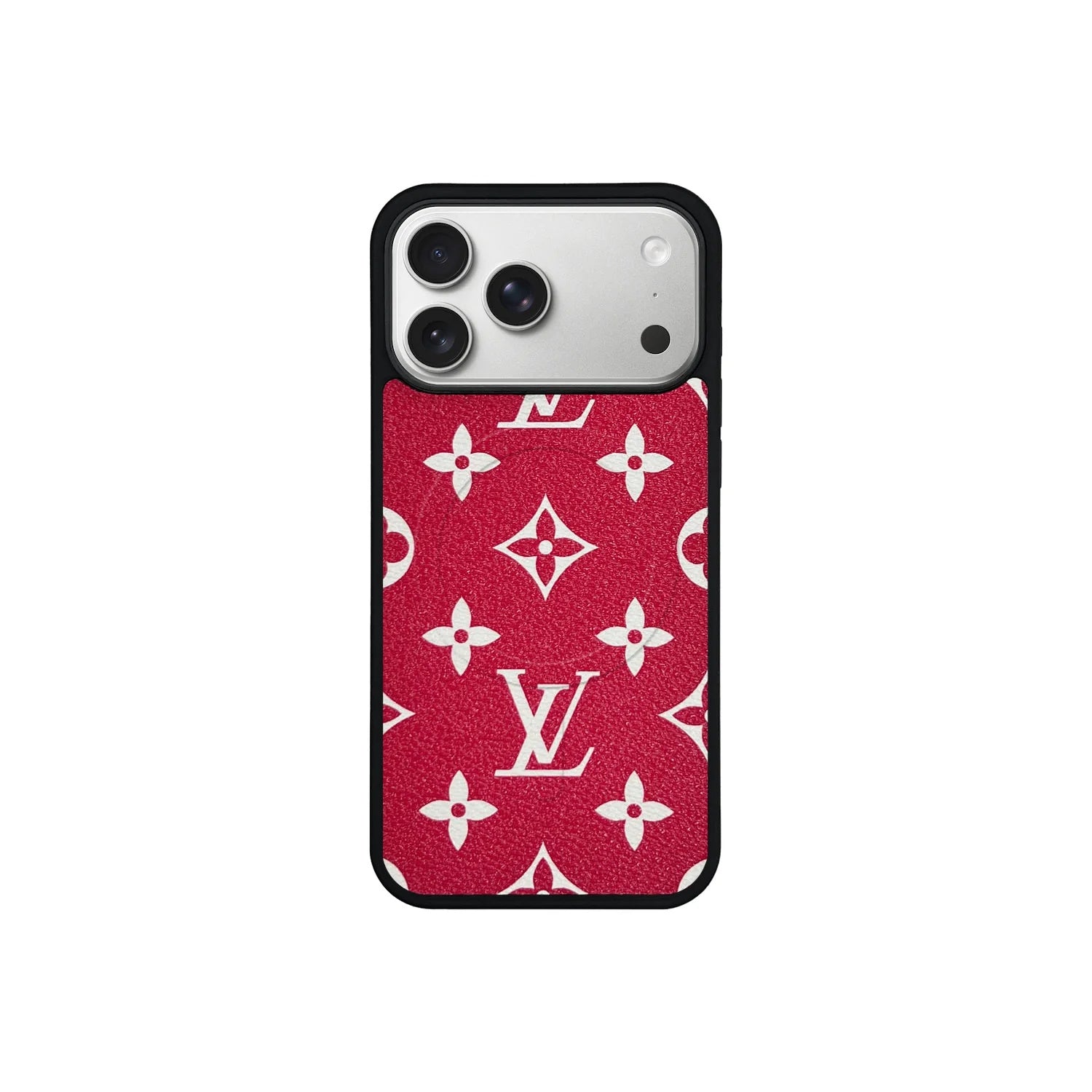 Retro Letter Pink iPhone Case
