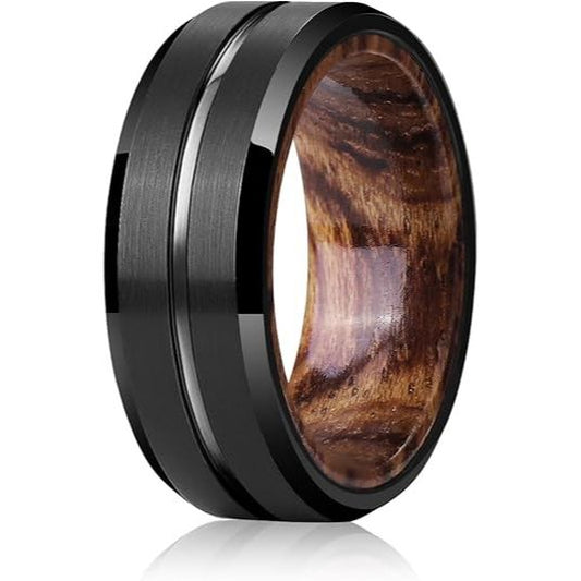 Men's tungsten ring