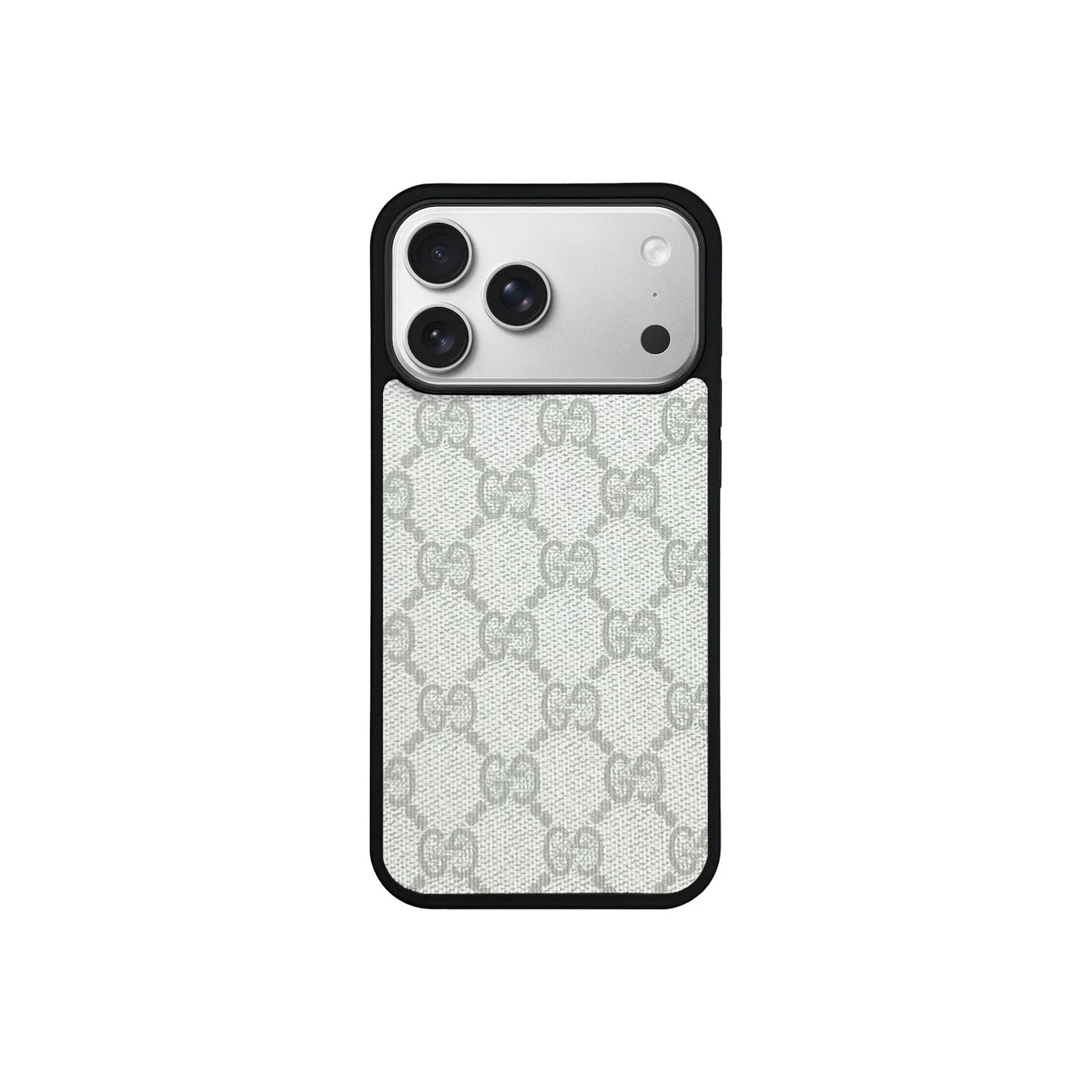 Retro White Full Coverage iPhone Case