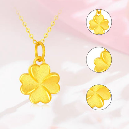 Lucky Four-Leaf Clover Necklace