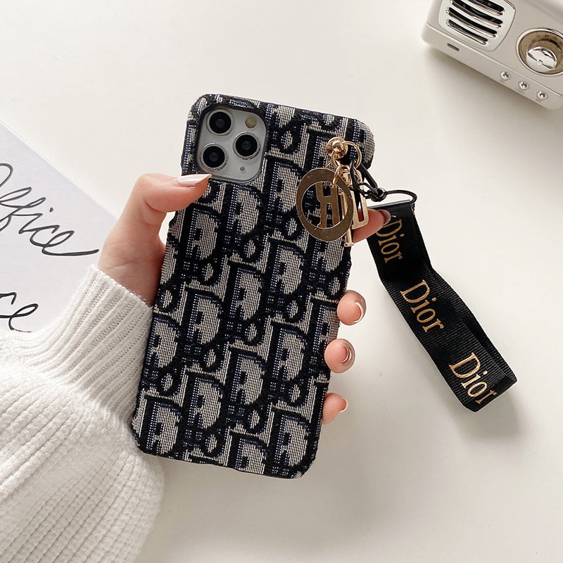 Retro Pattern With Strap iPhone Case