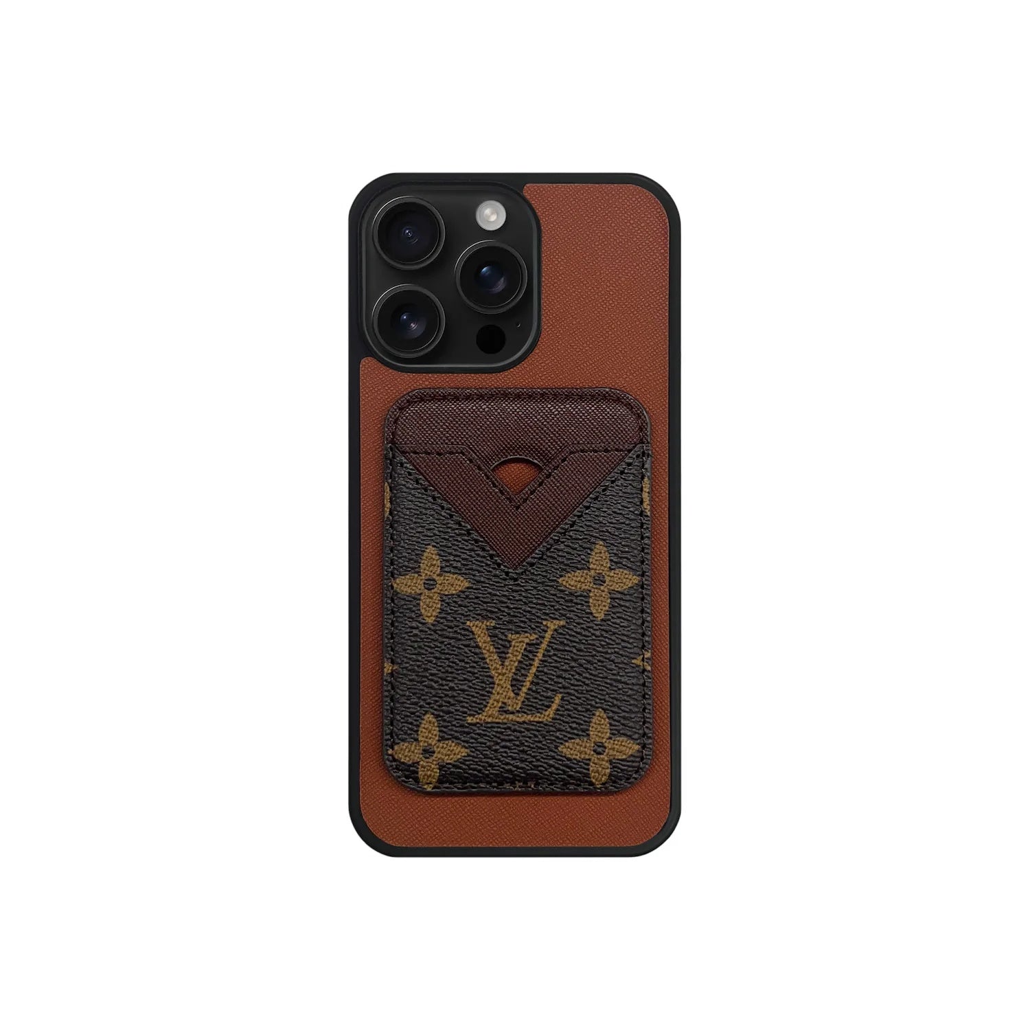 Retro Coffee Card Pocket iPhone Case