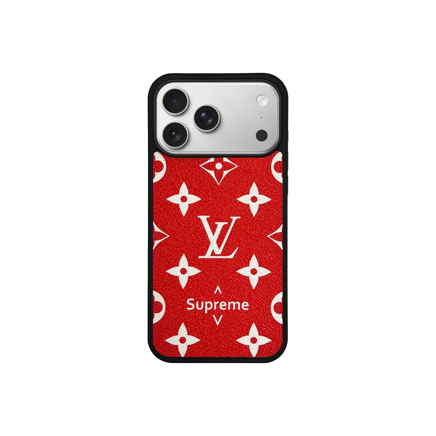 Retro Letter Red iPhone Case