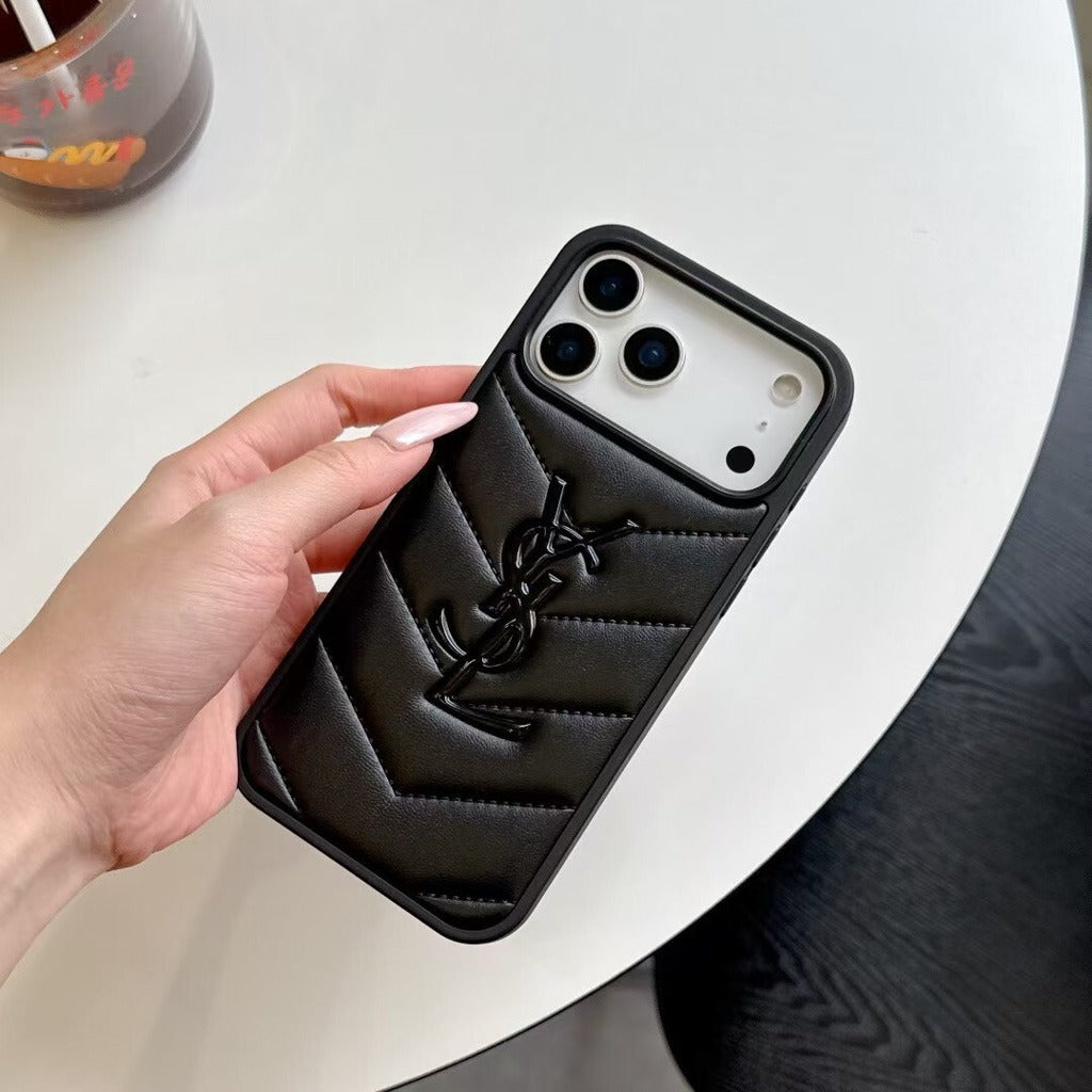 SL iPhone Case Plain Leather