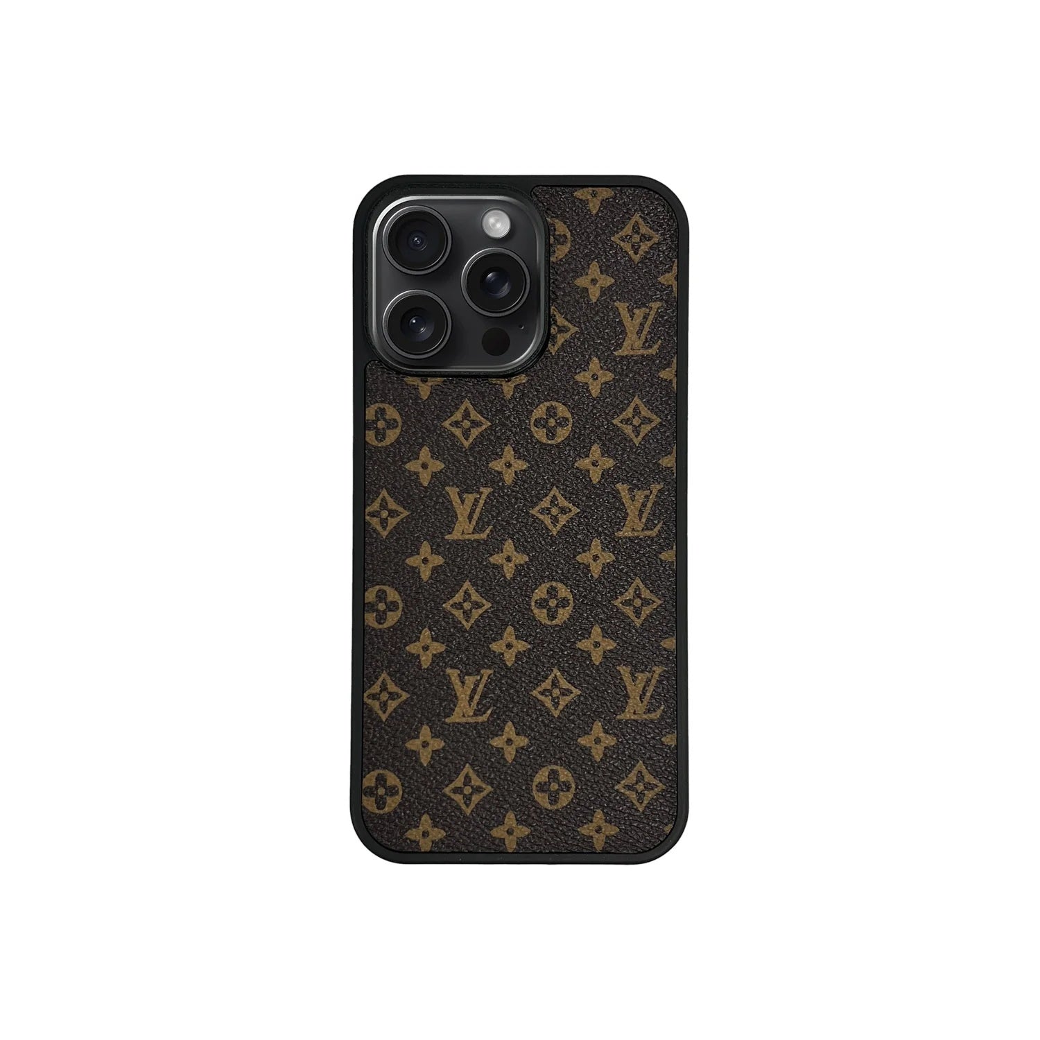 Brown Mini Letter iPhone Case