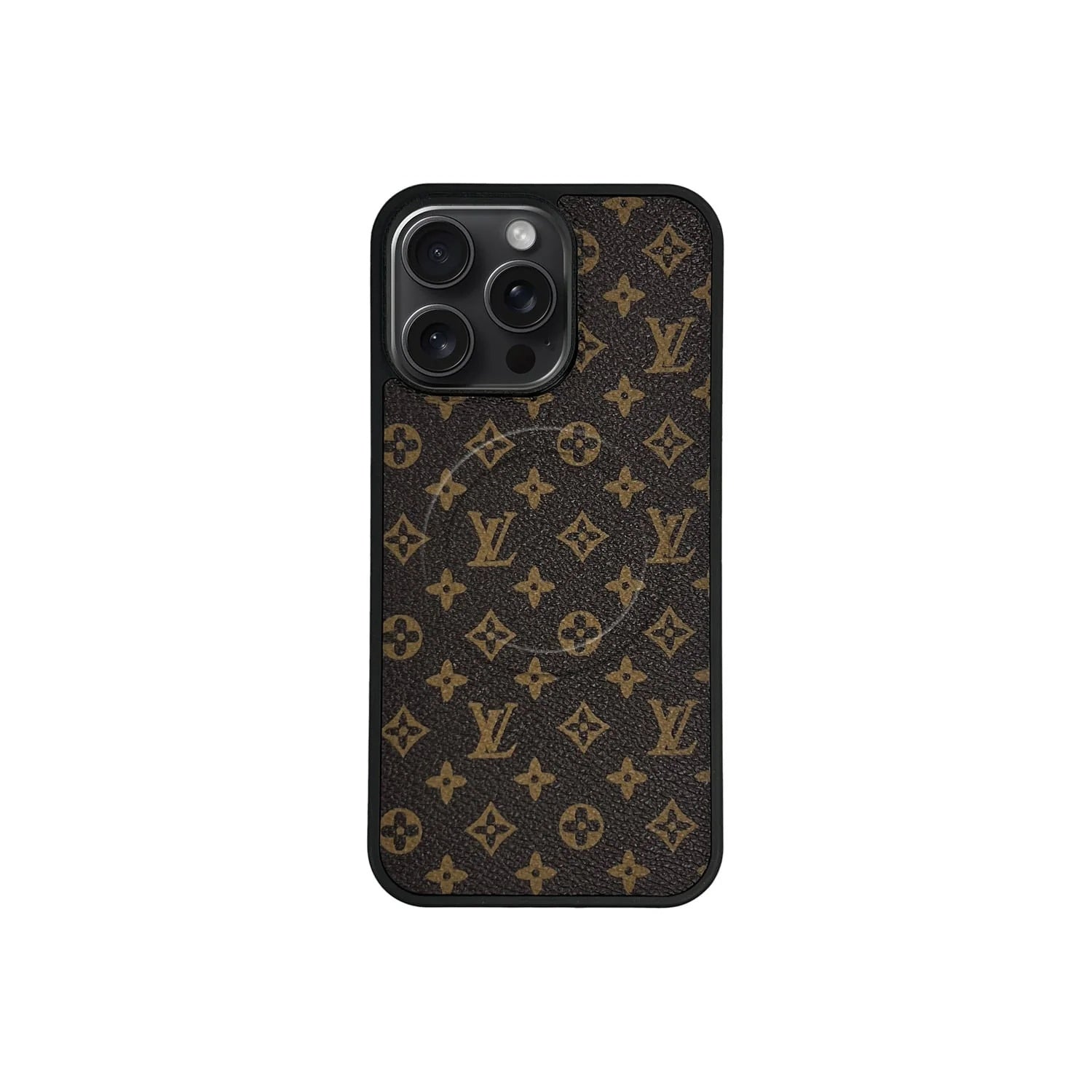 Brown Mini Letter iPhone Case