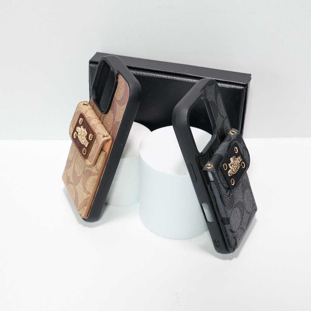 CH Style Card Holder for 14-17 Pro Max Plus iPhone Case
