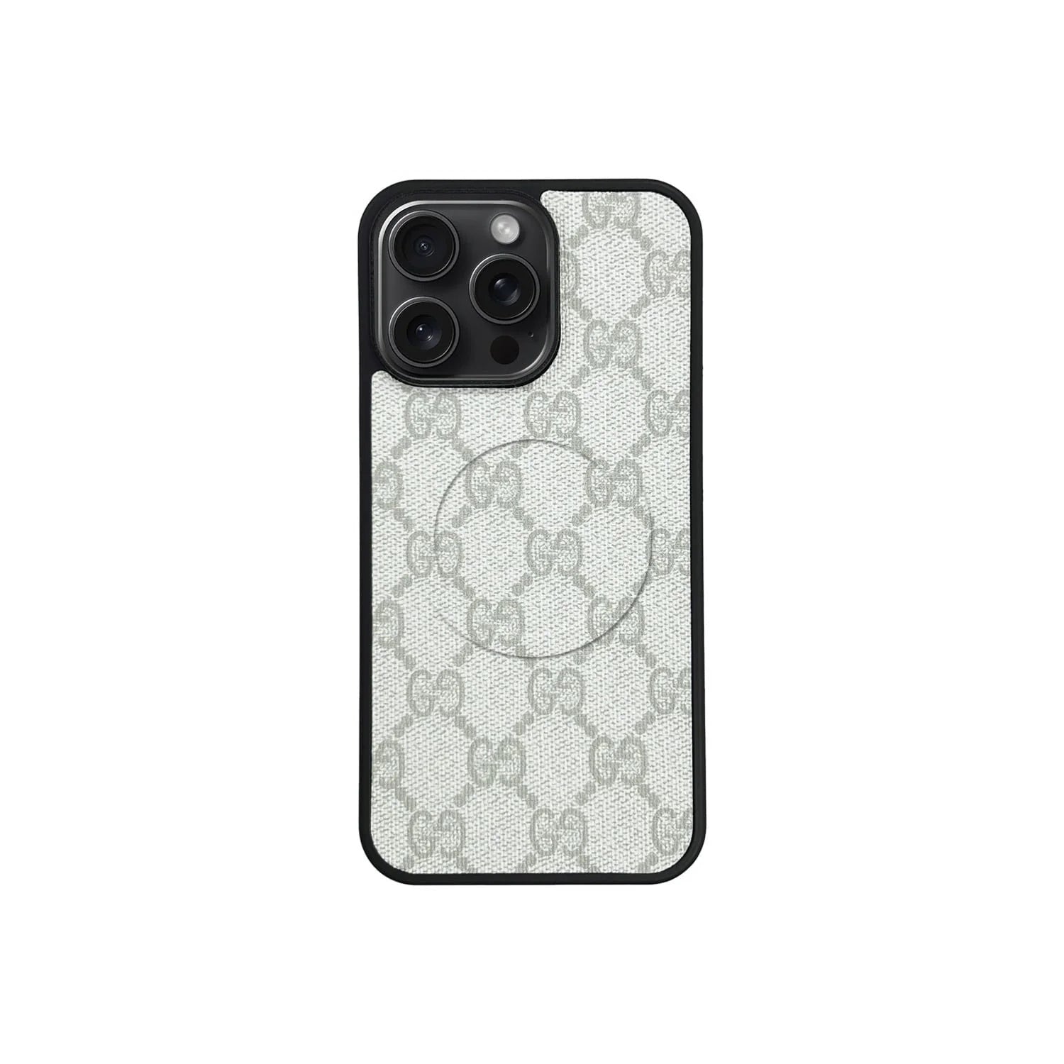 Retro White Full Coverage iPhone Case