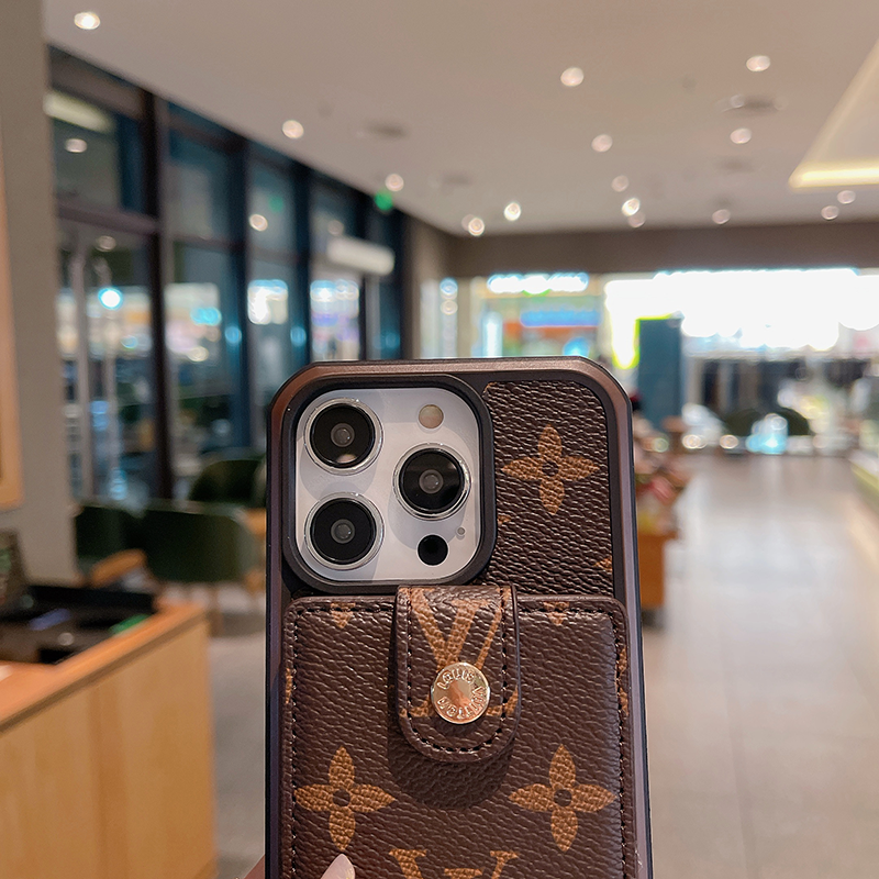 Retro Card Pocket iPhone Case