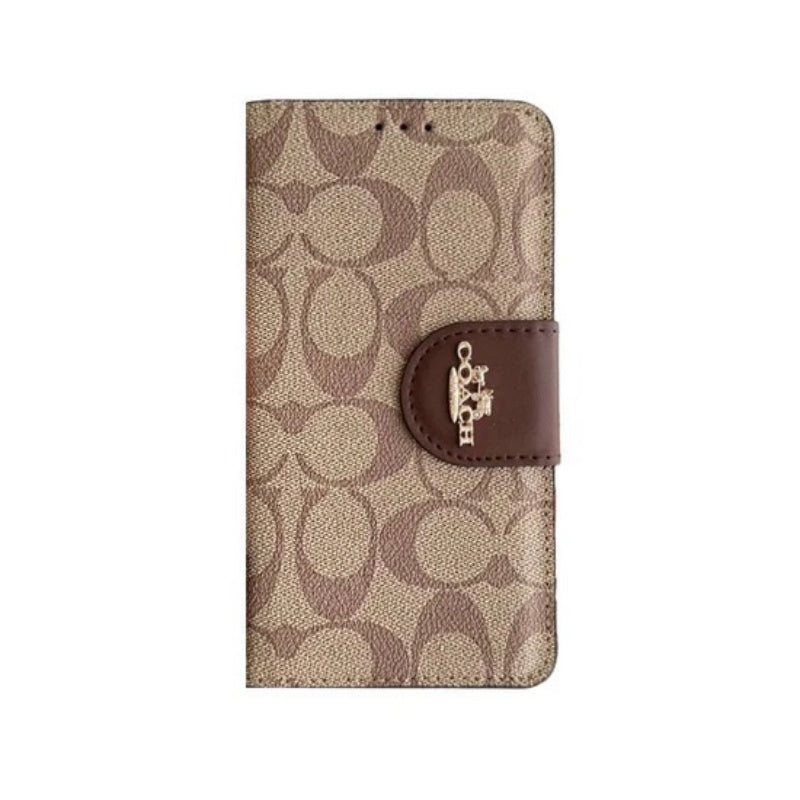 Leather Flip iPhone Case  With Card Holder