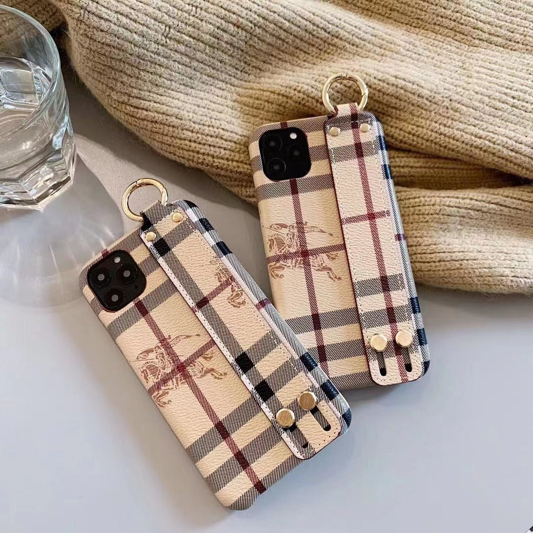 BB Designer Hand Strap iPhone Case