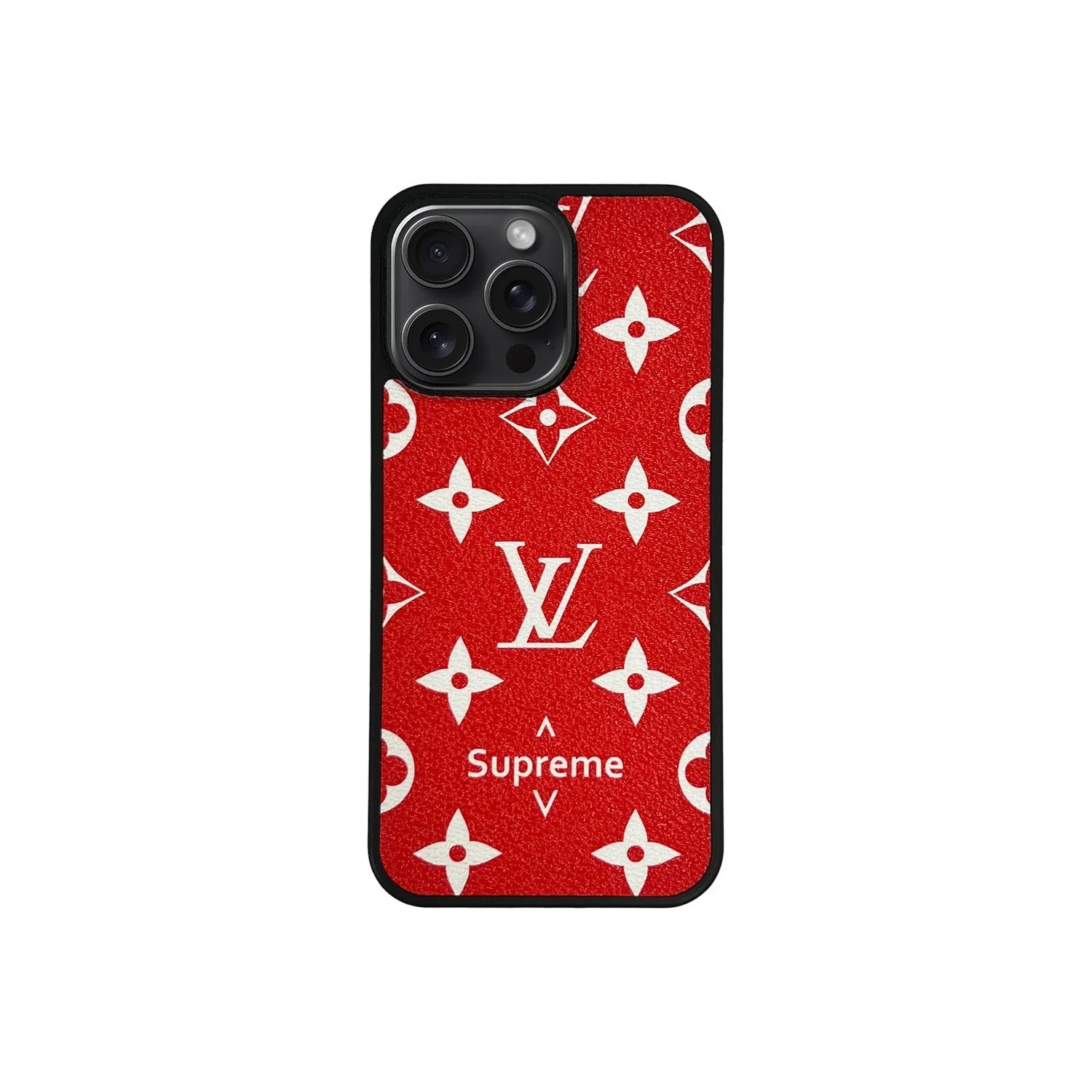 Retro Letter Red iPhone Case