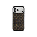 Brown Mini Letter iPhone Case