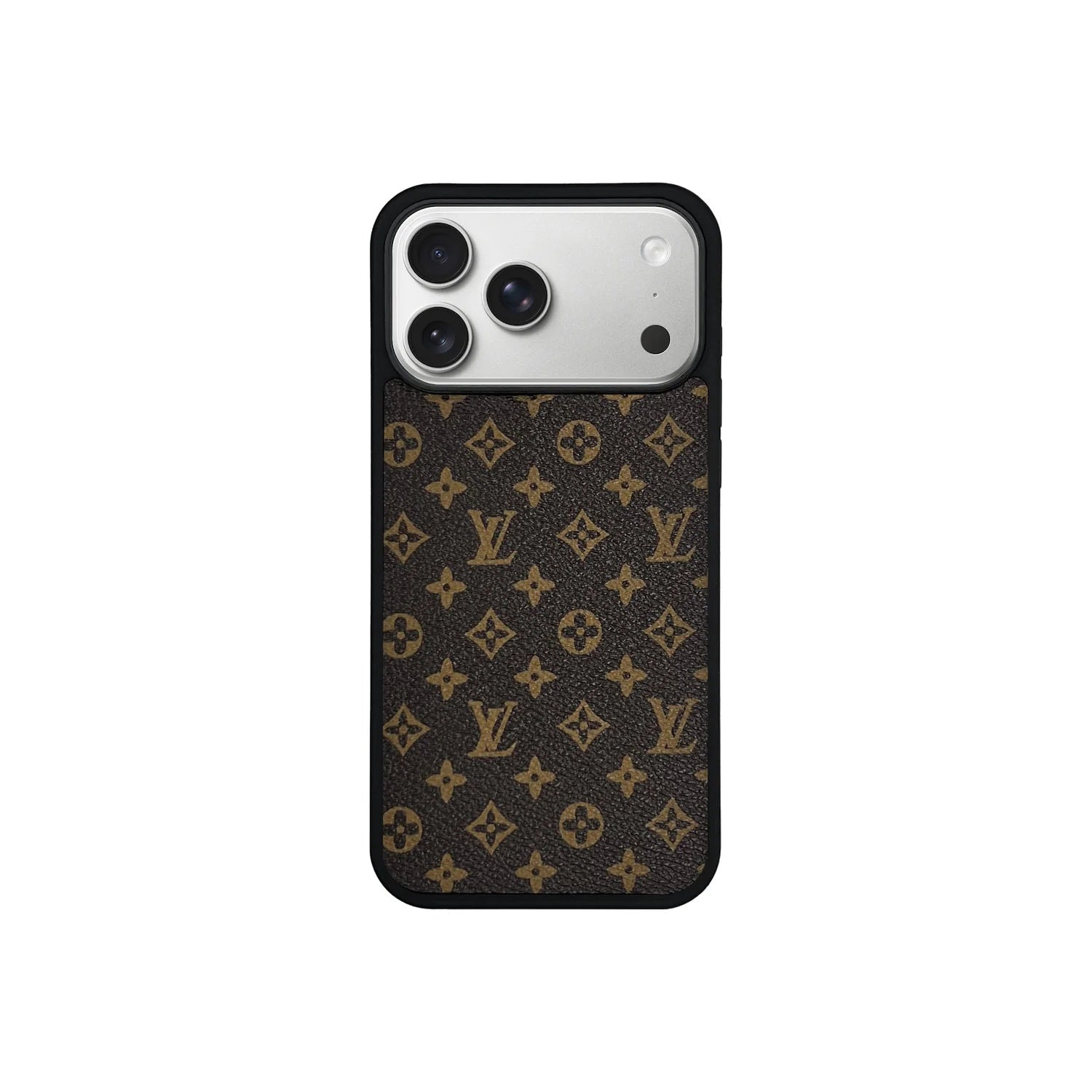 Brown Mini Letter iPhone Case