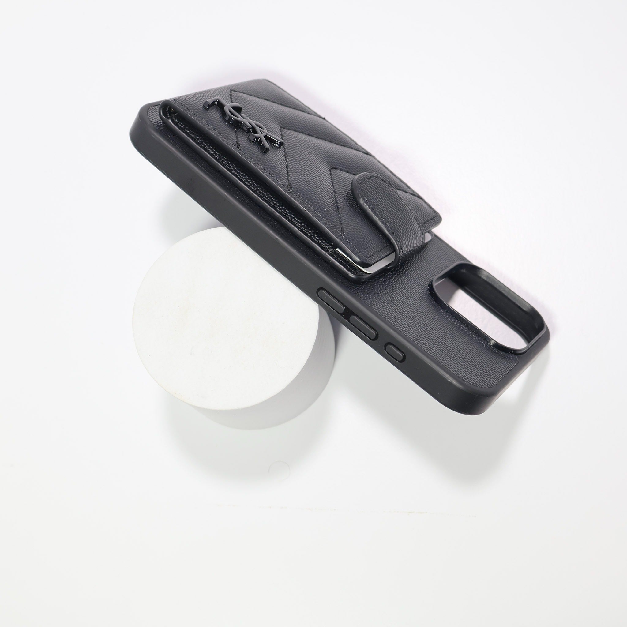 Leather Card Holder iPhone Case