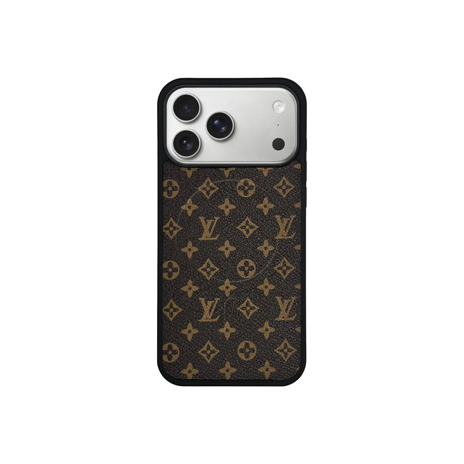 Brown Mini Letter iPhone Case