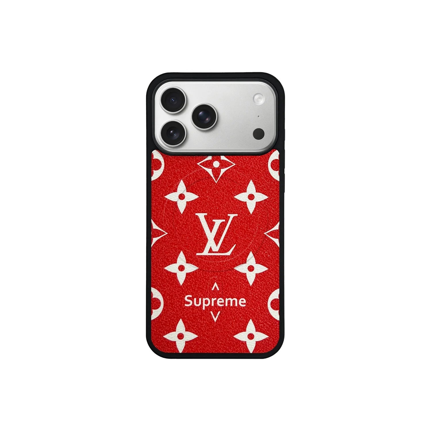 Retro Letter Red iPhone Case