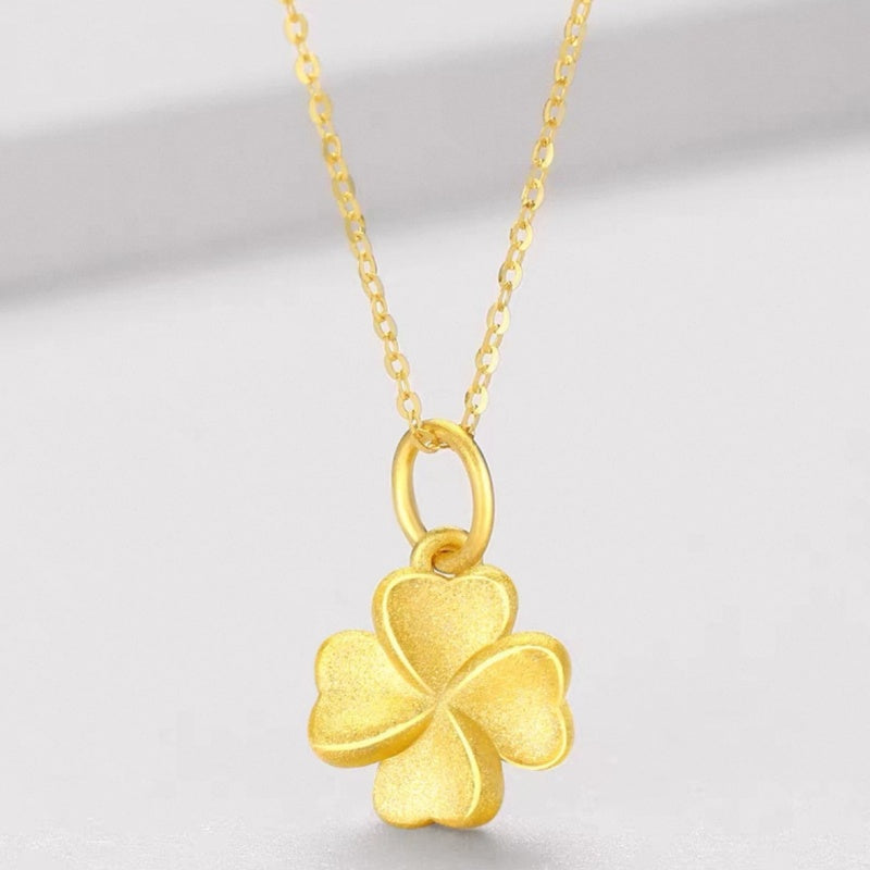 Lucky Four-Leaf Clover Necklace