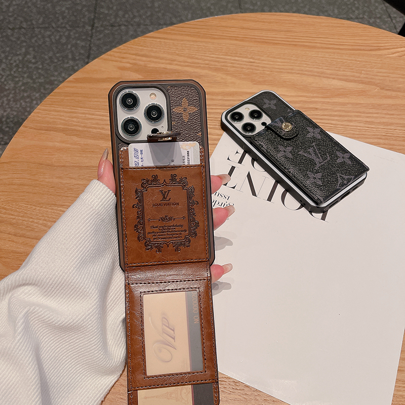 Retro Card Pocket iPhone Case