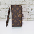 4 Color Zippered Wallet Phone Case for iPhone Series