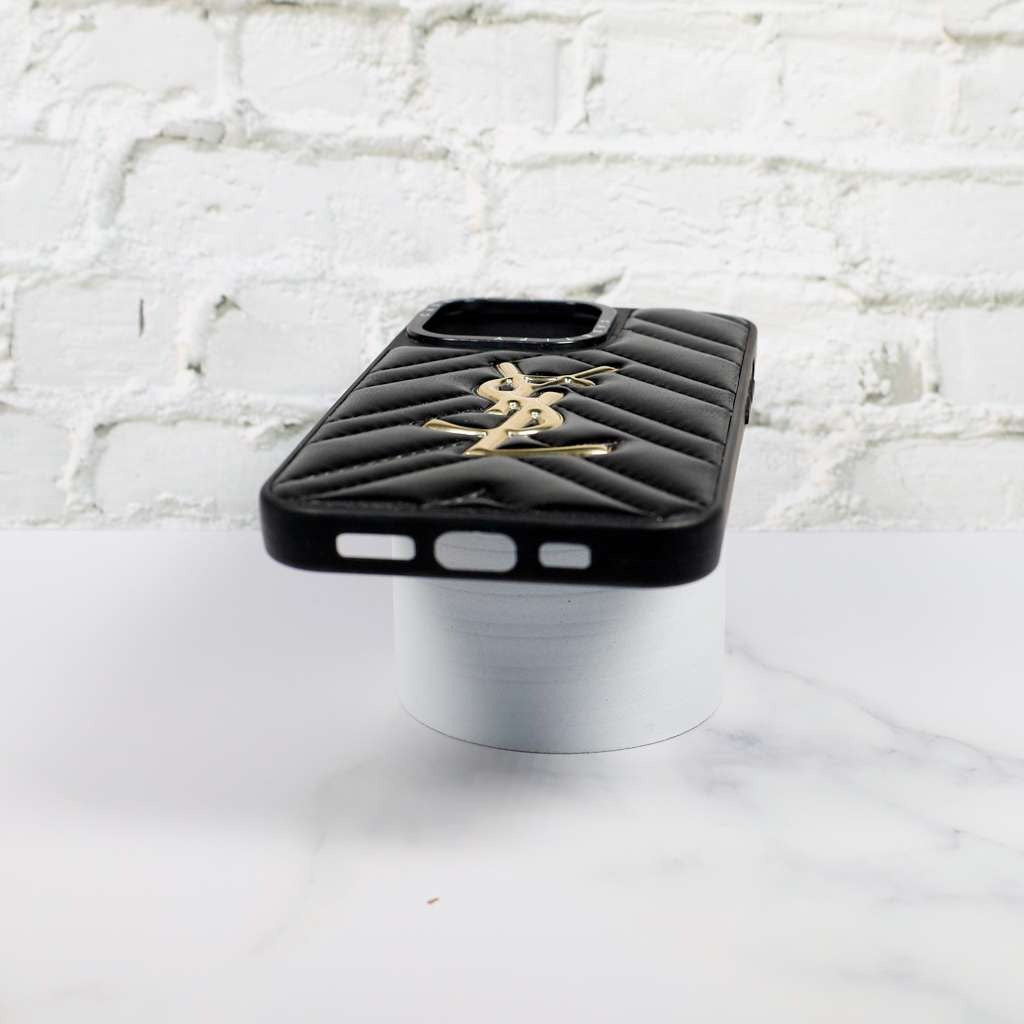 Luxury Quilted Leather iPhone Case