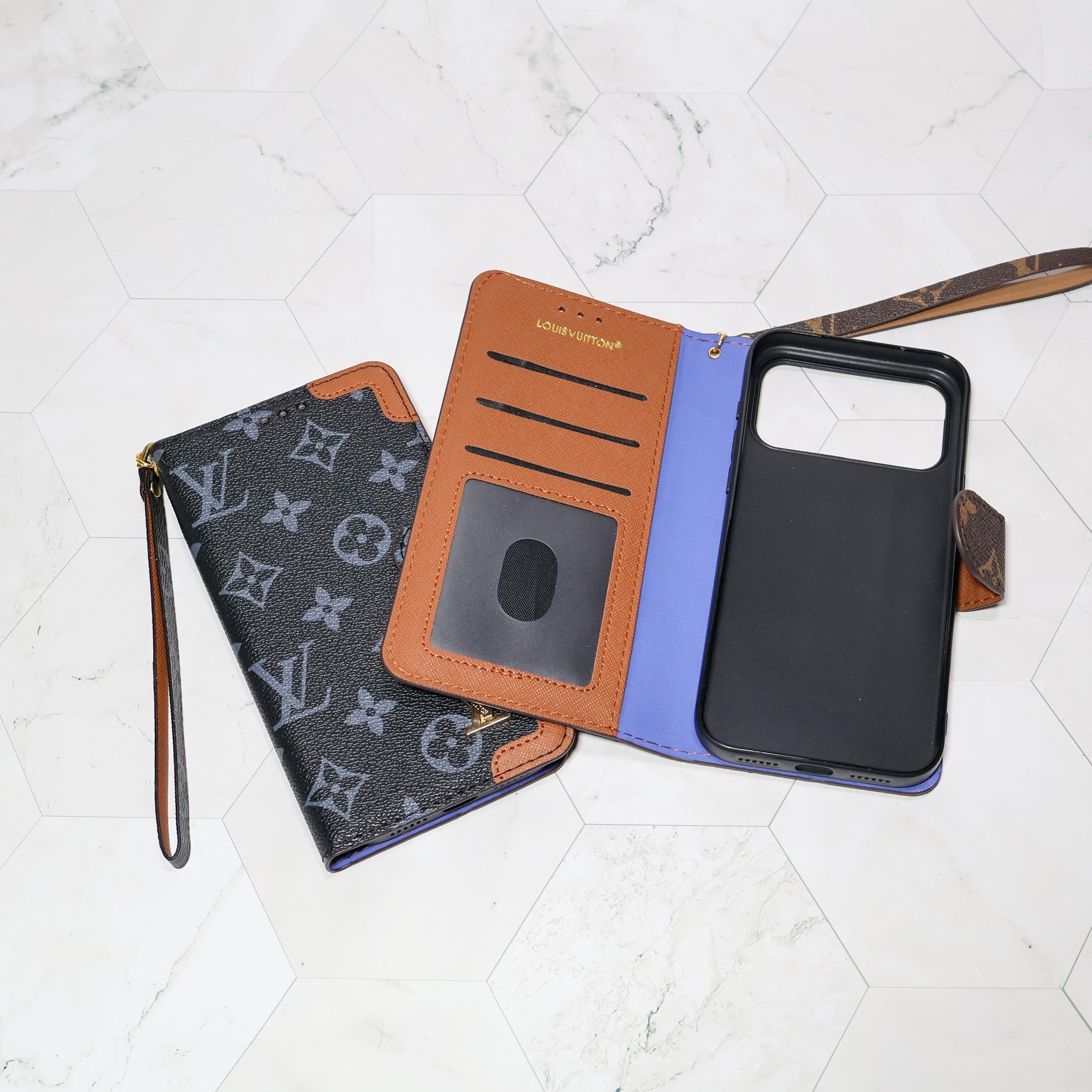 Folio Wallet Case Edge Patches for 14-17 / Pro / Pro Max / Plus