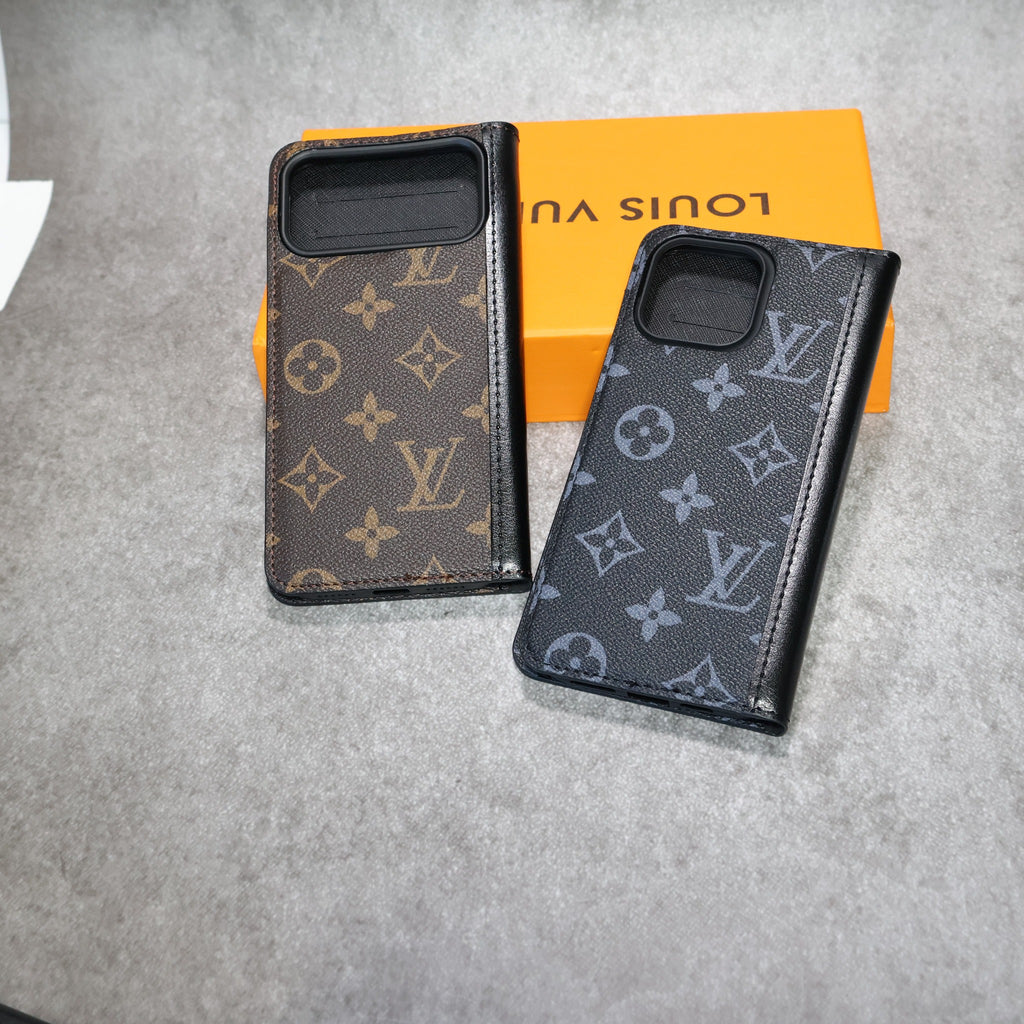 Classic Leather iPhone Wallet Case for 14-17 / Pro / Pro Max / Plus