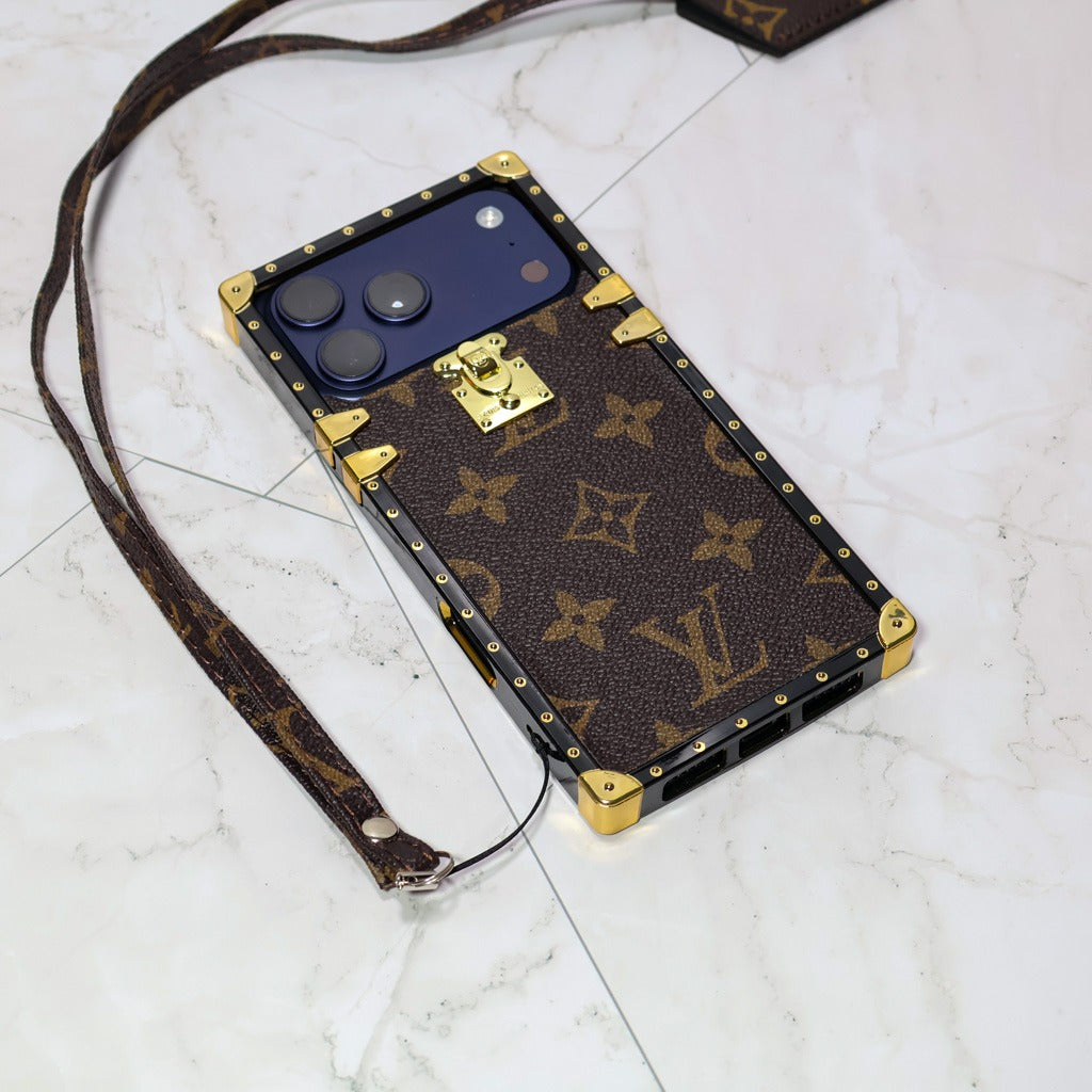 Trunk Style iPhone Case for 14-17 / Pro / Pro Max / Plus / Air