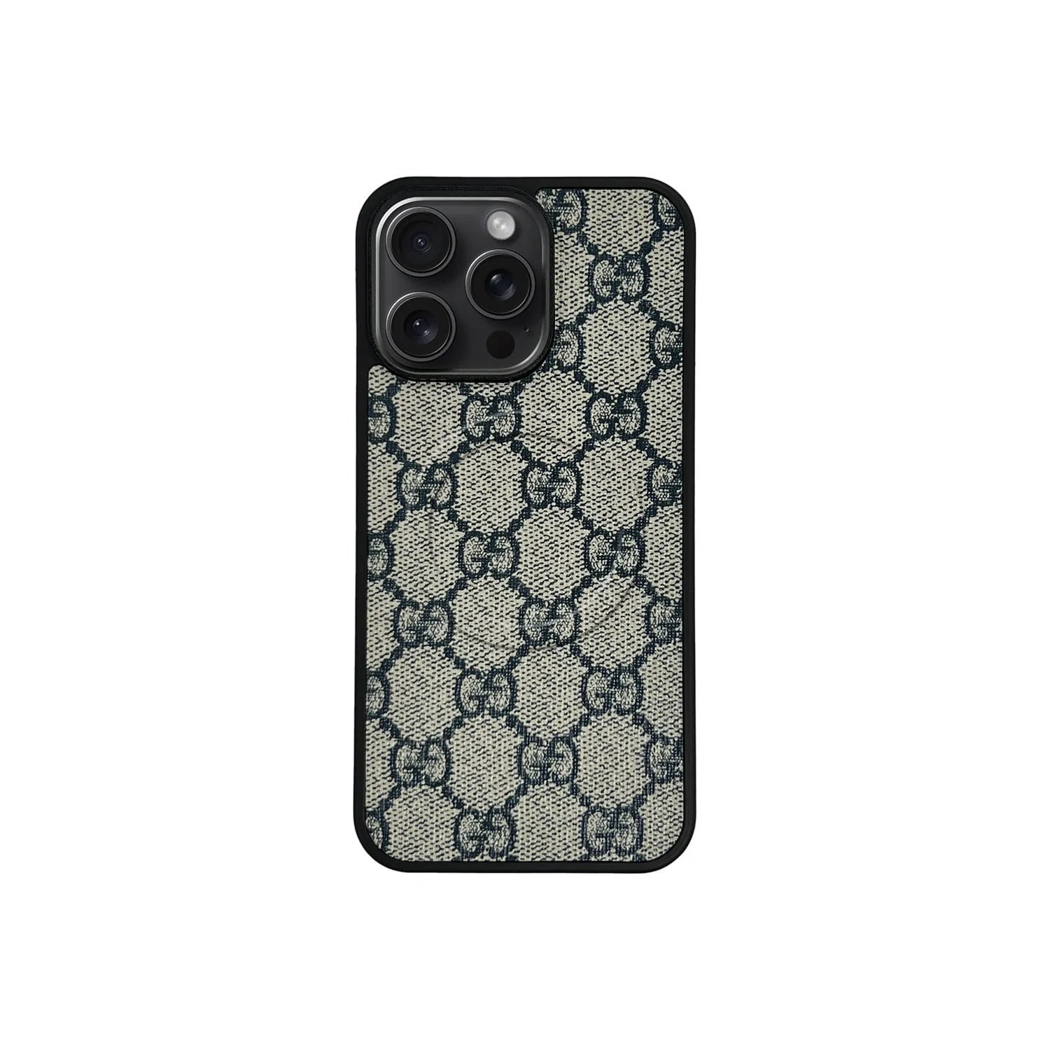 Retro Blue Full Coverage iPhone Case