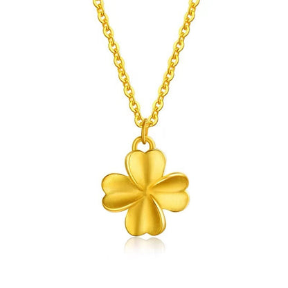 Lucky Four-Leaf Clover Necklace