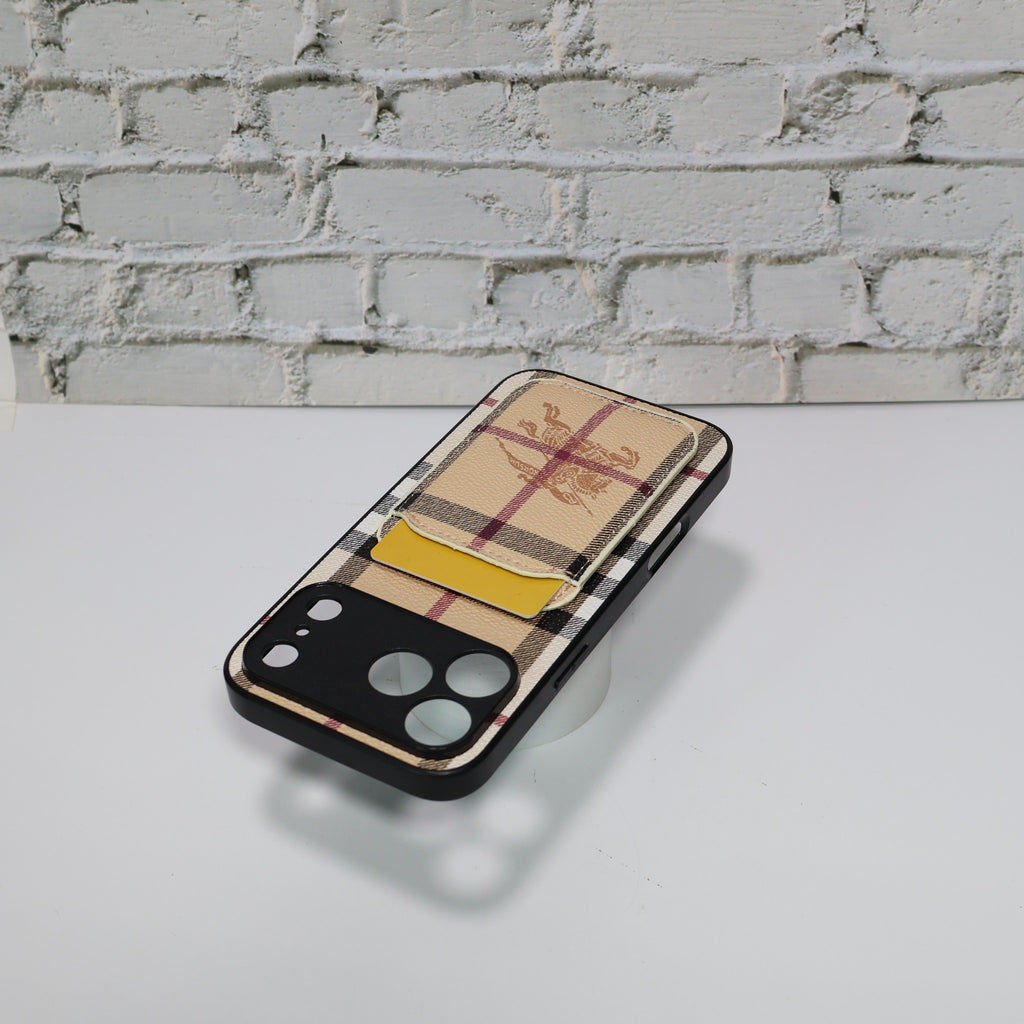 BB Card Holder iPhone Case for 12-17 / Pro / Pro Max / Plus / Air