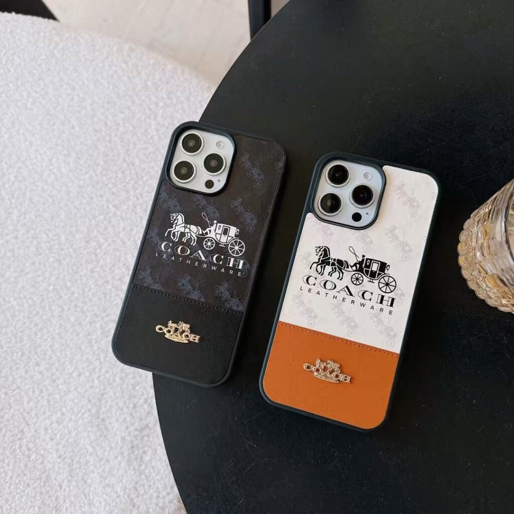 CH Color Block Print iPhone Case