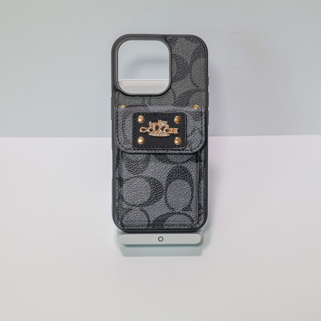 CH Style Card Holder for 14-17 Pro Max Plus iPhone Case