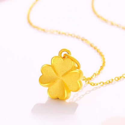 Lucky Four-Leaf Clover Necklace