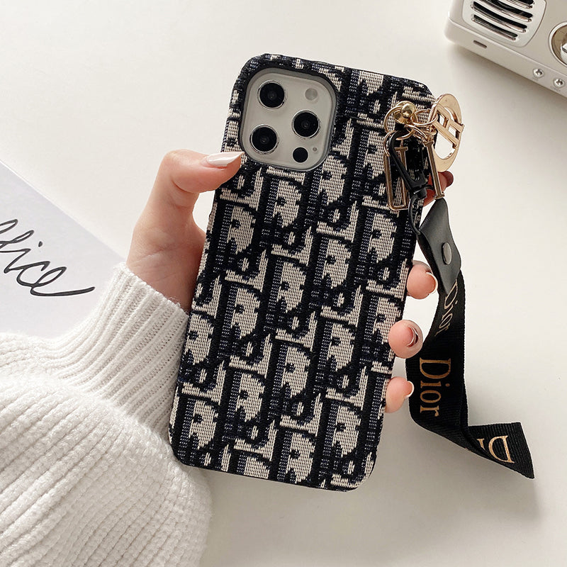Retro Pattern With Strap iPhone Case