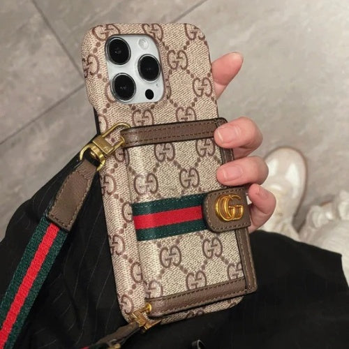 GG Card Bag Crossbody iPhone Case